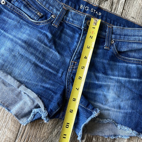 BIG STAR DENIM JEAN SHORTS, 27 - Picture 10 of 12